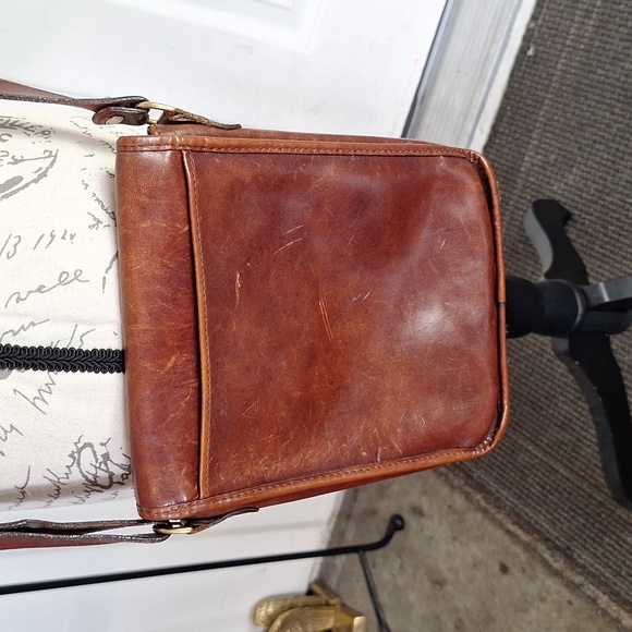 Brahmin Brown Leather Crossbody Bag - Picture 11 of 15